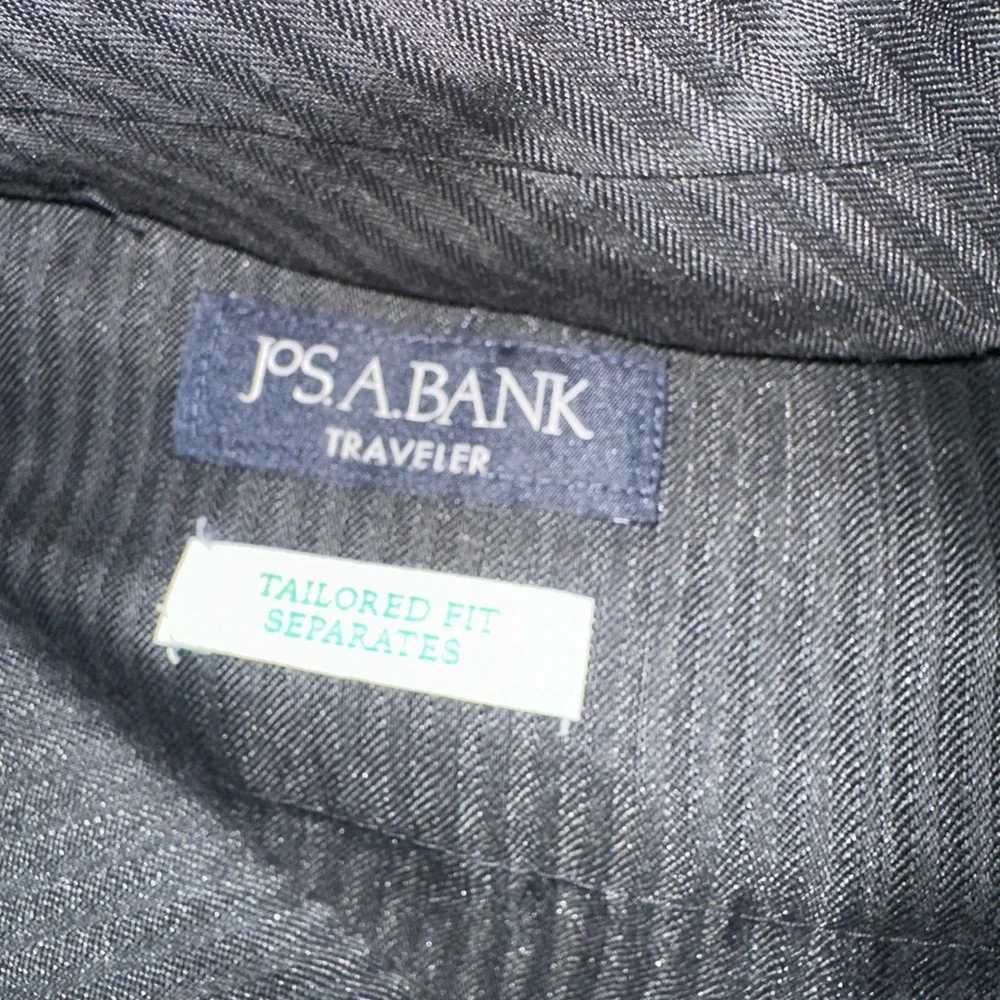 Jos. A. Bank Charcoal Traveler Suit Jacket - Picture 5 of 6